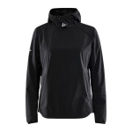 Craft Sportowa kurtka treningowa Zaero Anorak 3.0 (lekka, wiatro- i wodoodporna) czarna Damska